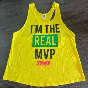 Like New Zumba I’m The Real MVP Tank Size Marvelous (Medium)